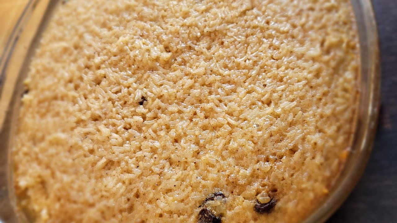 Как приготовить рисовый пудинг 🍚 !!!