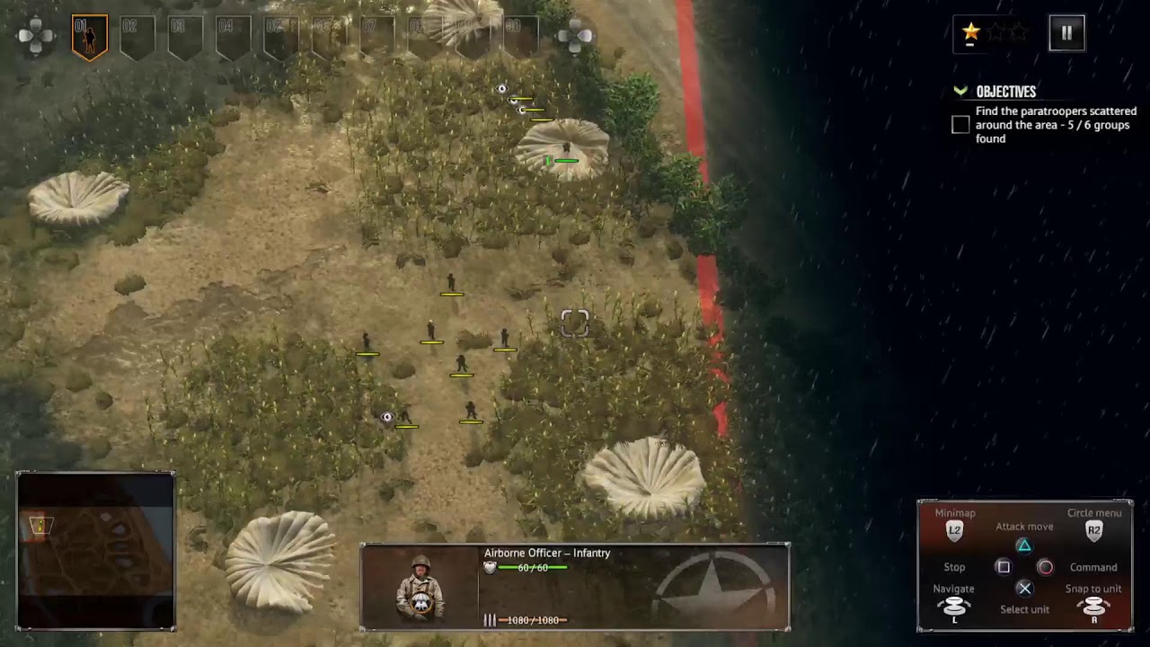 Sudden Strike 4 Allied Campaign gameplay PS5