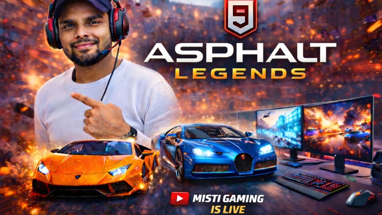 India Track OP! Asphalt Legends New Map LIVE – Sabse Pehle Dekho! 🔥Days-40