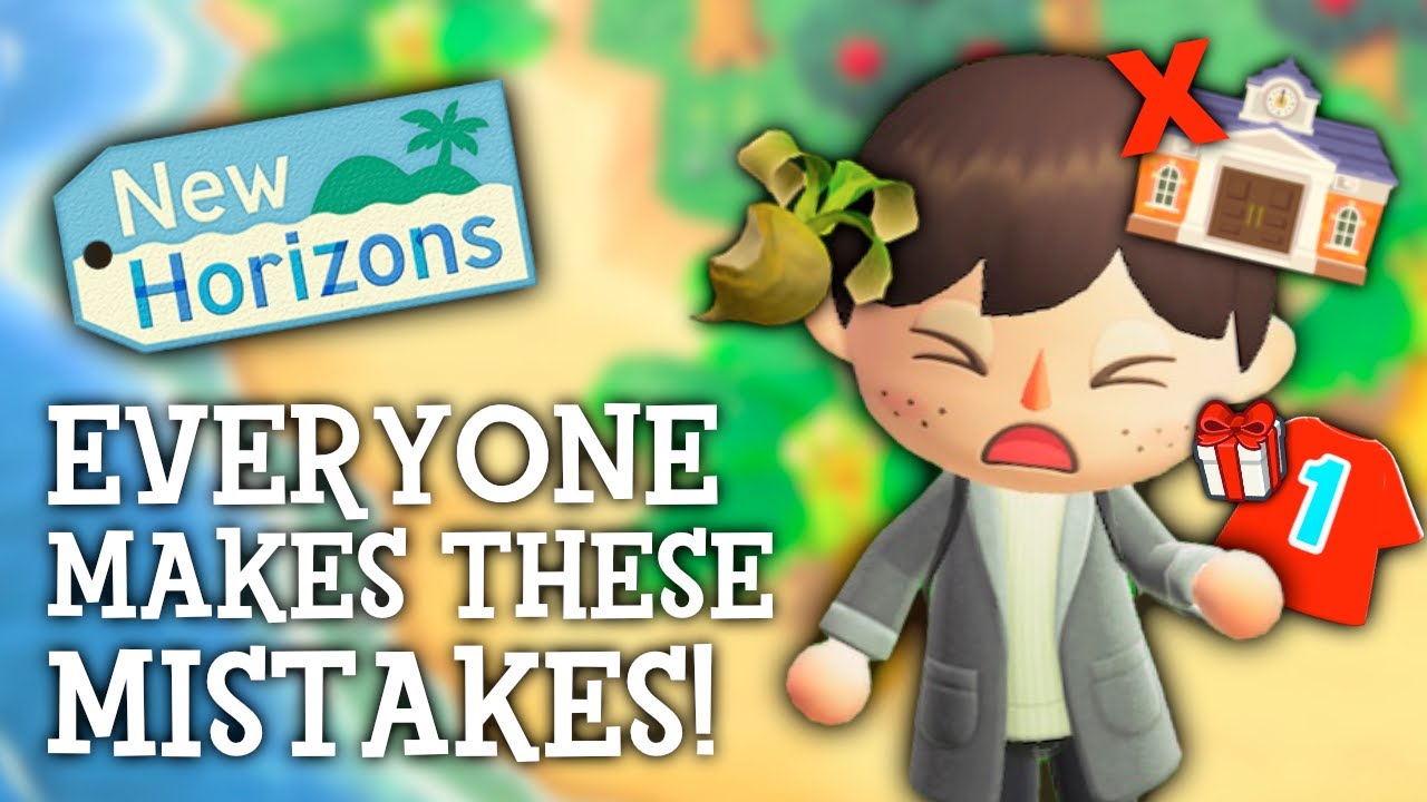 Все совершают эти 10 ОШИБОК в Animal Crossing New Horizons