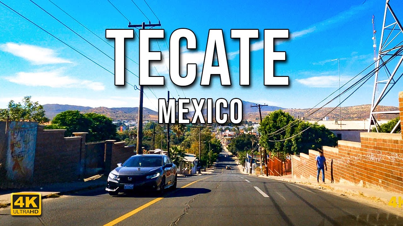 Driving Around Tecate [4K] | Baja California | Mexico