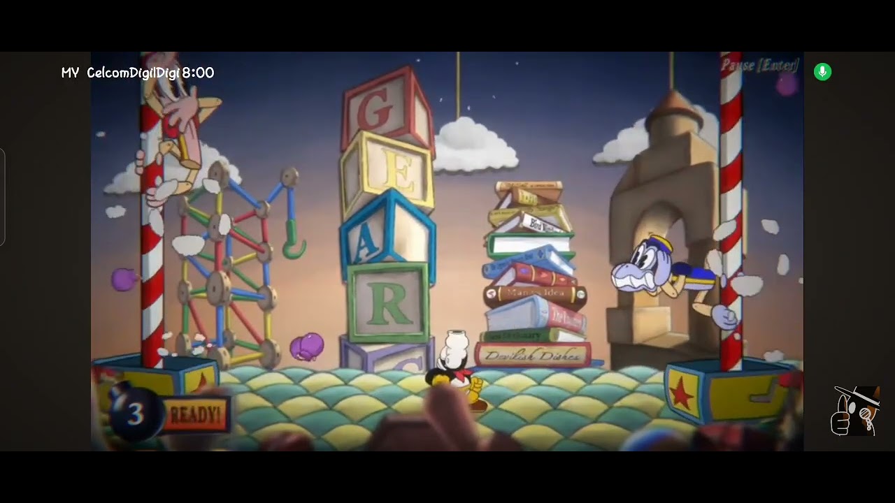 Toy toy WITH LYRICS (Toyland Tussle music video)[footage by:
