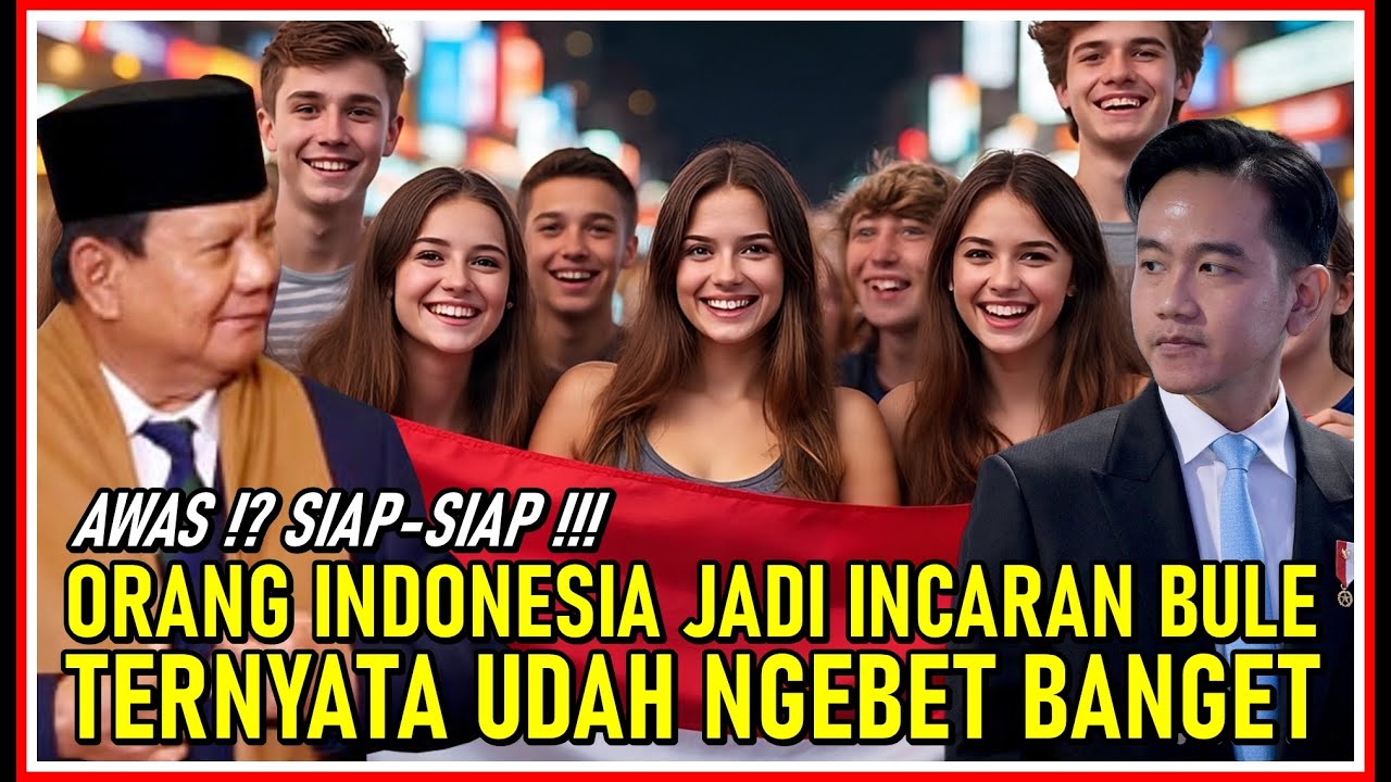 MERINDING ⁉️ PANTAS BULE BEREBUT BELAJAR BAHASA, TERNYATA INDONESIA CINTA PANDANGAN PERTAMA ‼️