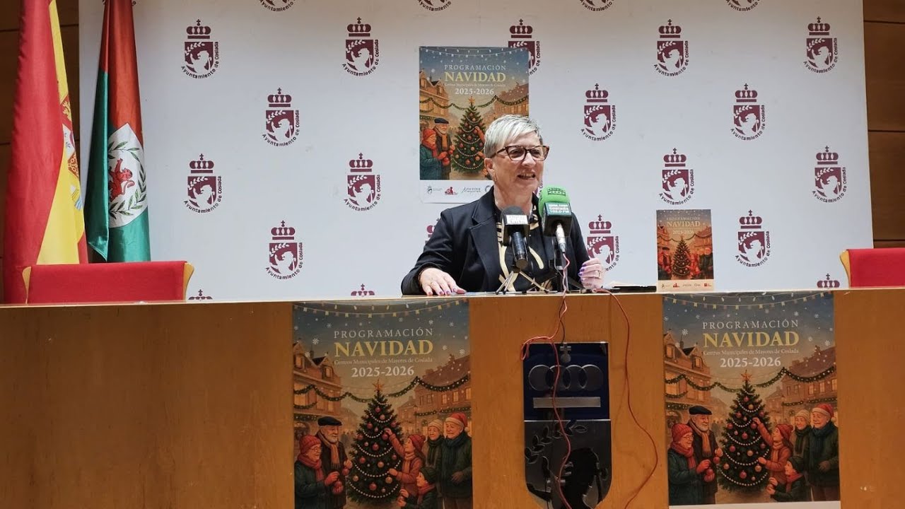 La Concejalía de Mayores presenta su programación de Navidad para 2025