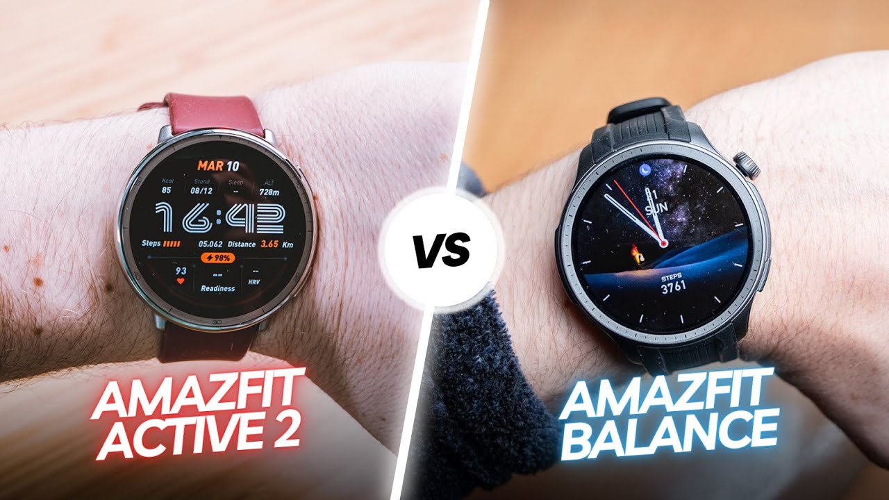 COMPARATIVA 🔥 Amazfit Active 2 vs Amazfit Balance, TODAS sus DIFERENCIAS
