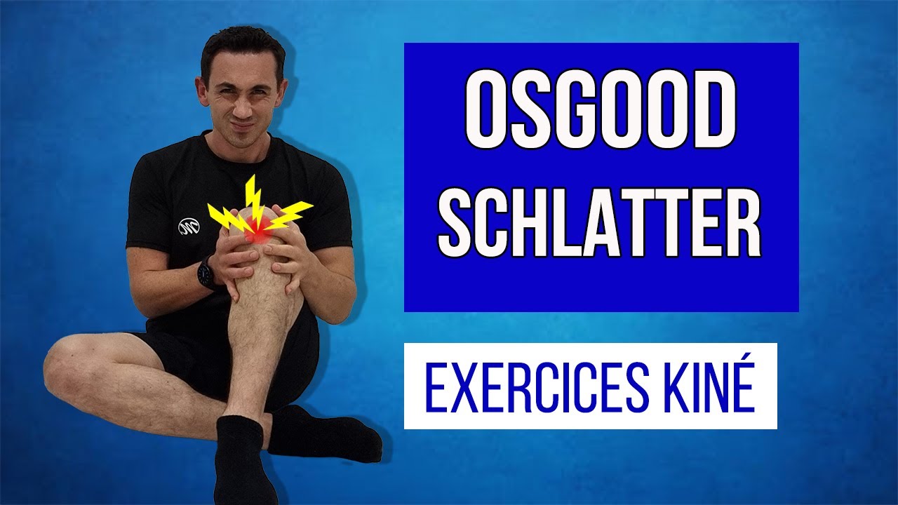 Osgood-Schlatter : Traitement et exercices kiné