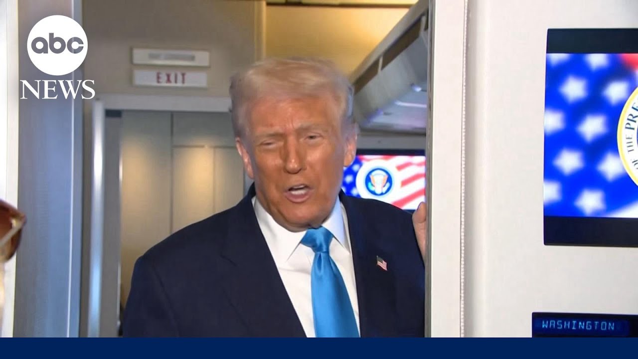 Trump on a potential 3rd term in office: 'I guess I'm not allowed to run'