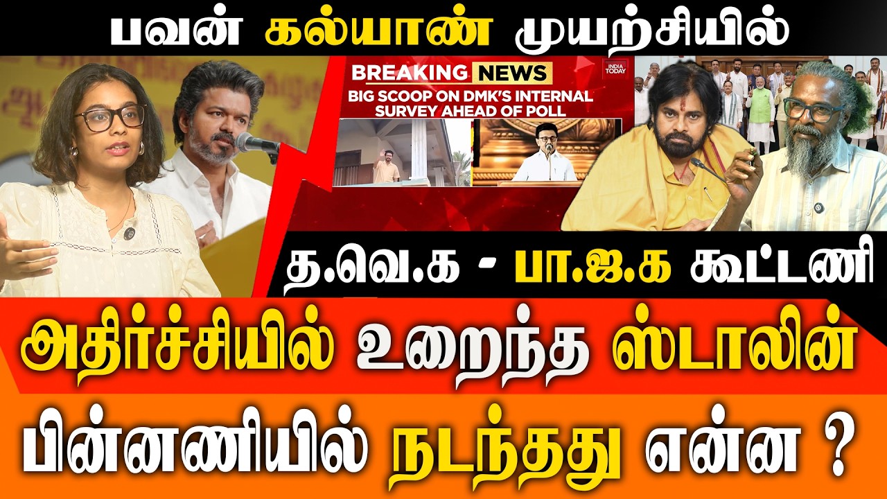 TVK - BJP கூட்டணி?,CBI-யில் விஜய்! 😱 2026-ல் திமுக-வுக்கு செக் வைத்த ரகசிய சர்வே? Felix & Elizabeth