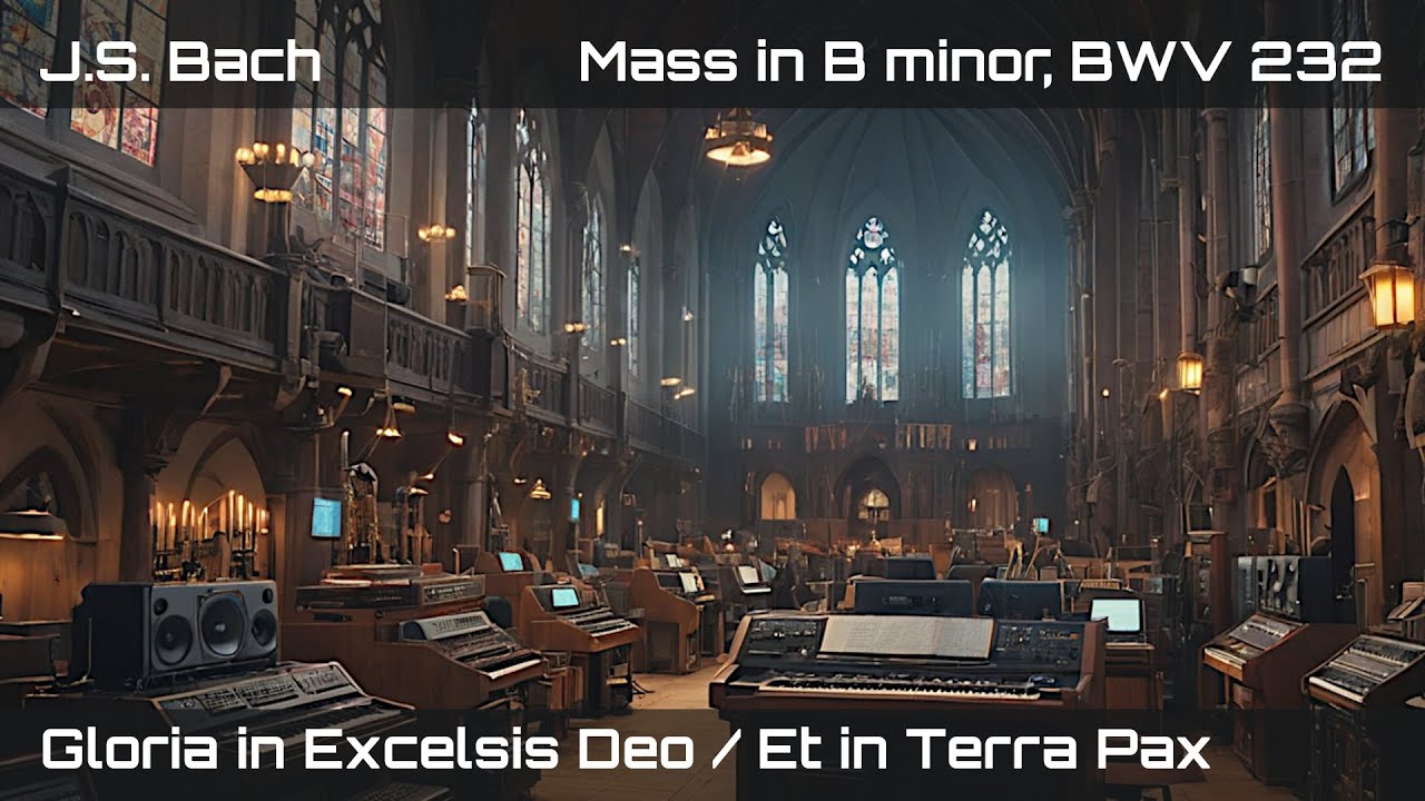 J.S. Bach - Mass in B minor (H) BWV 232 - Gloria in Excelsis Deo / Et In Terra Pax (Synthesized)