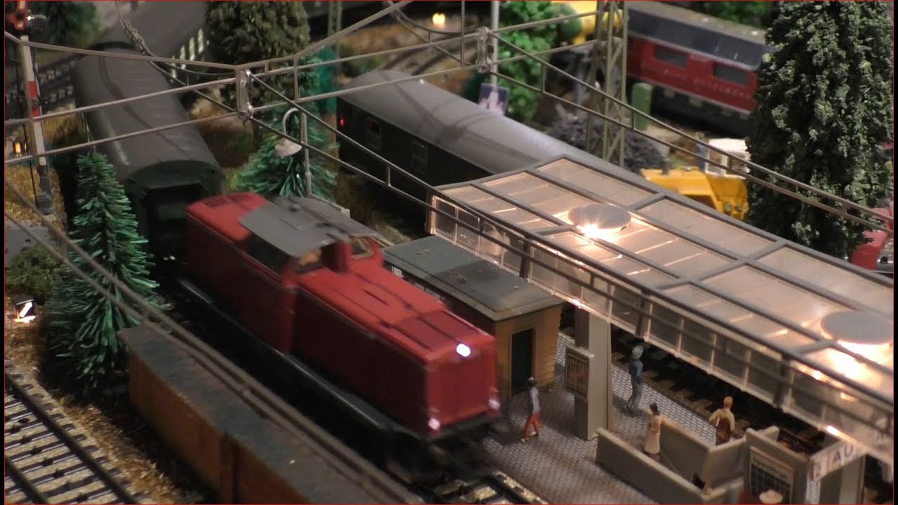 Mit alten Zügen auf dem MÄRKLIN M-Gleis unterwegs