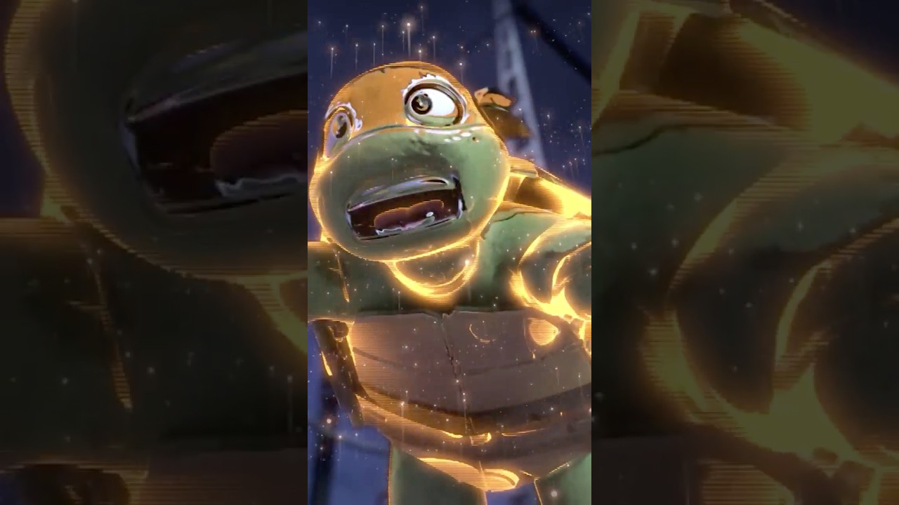 if screaming could win fights then the ninja turtles would really be unstoppable! 