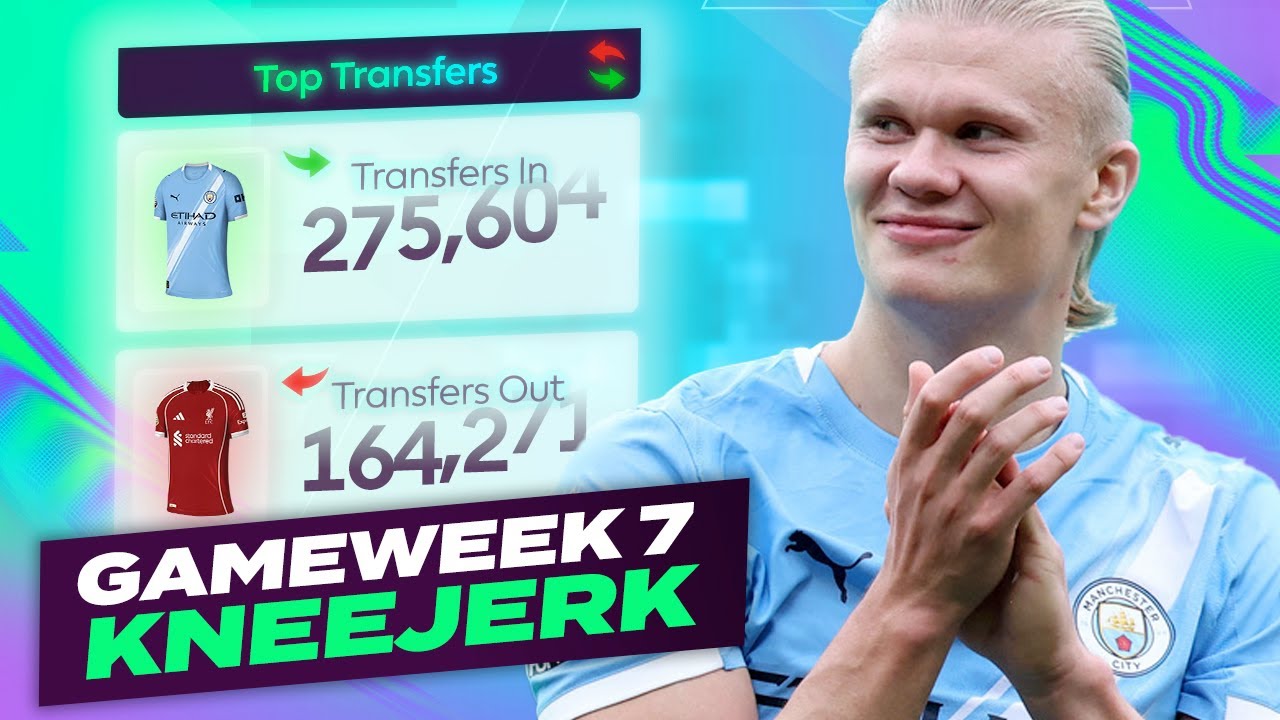 TRIPLE CAPTAIN SUCCESS 🥳 | FPL KNEEJERK GAMEWEEK 7 | Fantasy Premier League Tips 2025/26