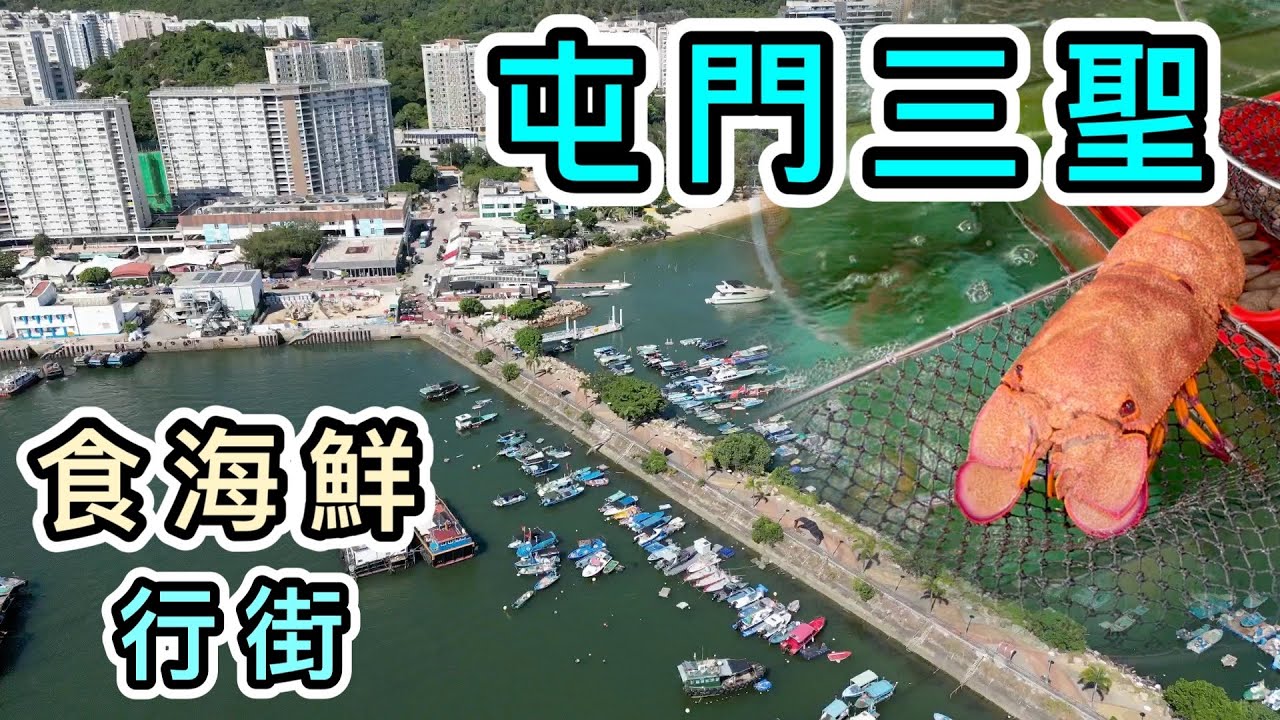 【食海鮮】屯門三聖行街+買海鮮🦞琵琶蝦初體驗😳兩條友食6條蟶子😂奄仔蟹原來咁分❓台山蠔超美味🤤詳細收據👀青山灣漁港｜誠達海鮮｜加工｜三聖村海鮮漁市場｜推薦｜香港美食｜香港好去處｜中秋節｜Seafood