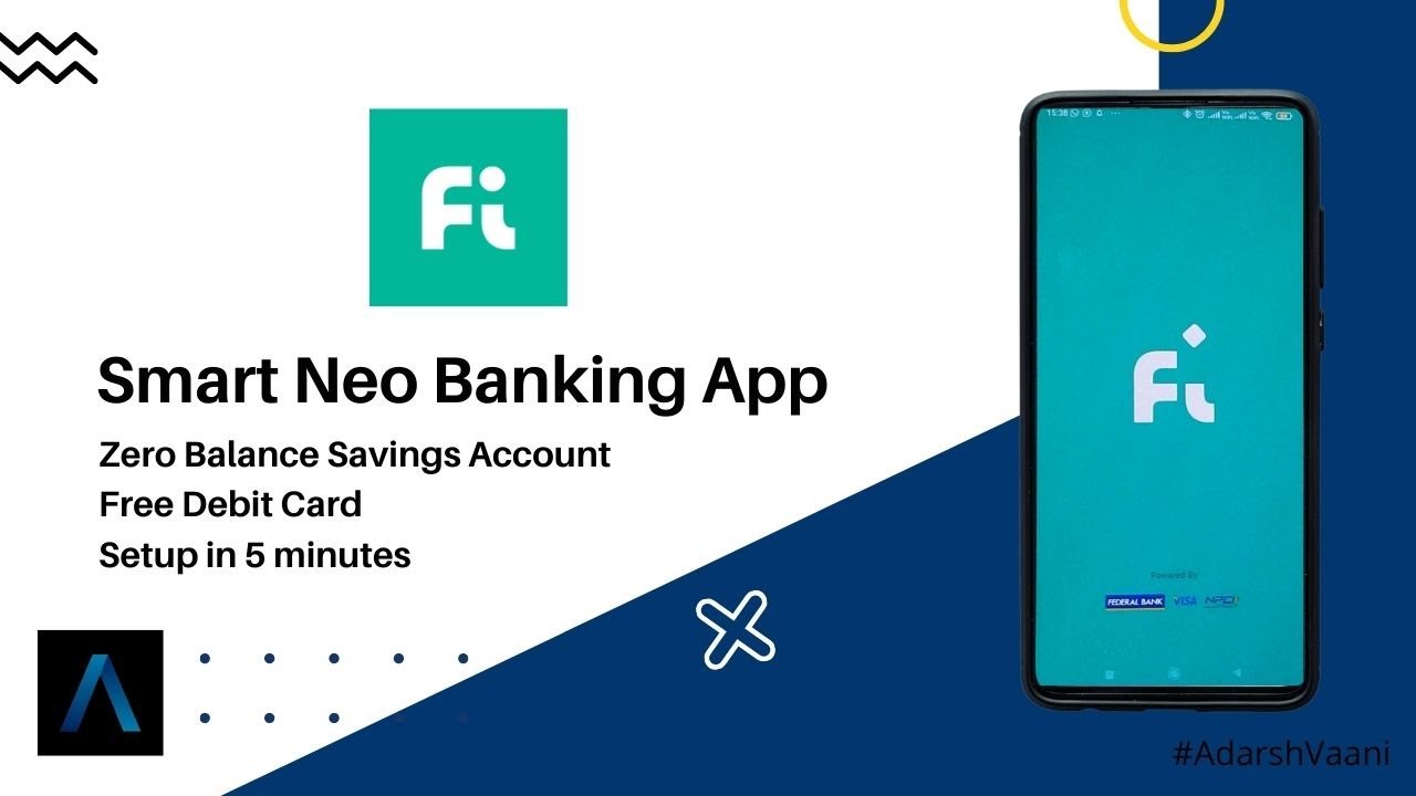 Fi Money | Zero Balance Account- Federal Bank | Financial App Review | Digital Neo Banking App