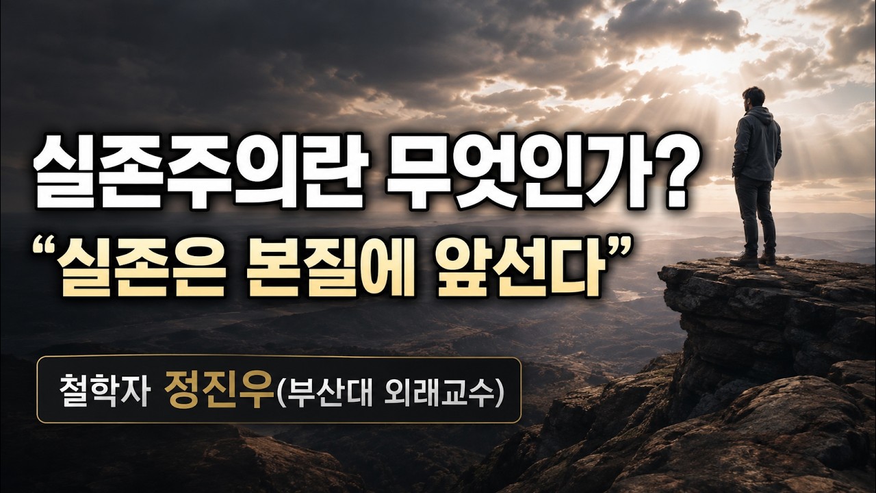 실존주의란 무엇인가? [정진우의 철학교실]