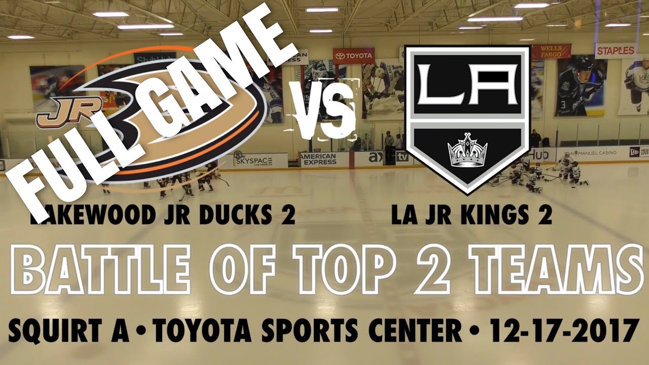 Lakewood Jr Ducks 2 vs Los Angeles Jr Kings 2. Squirt A (12-17-2017)