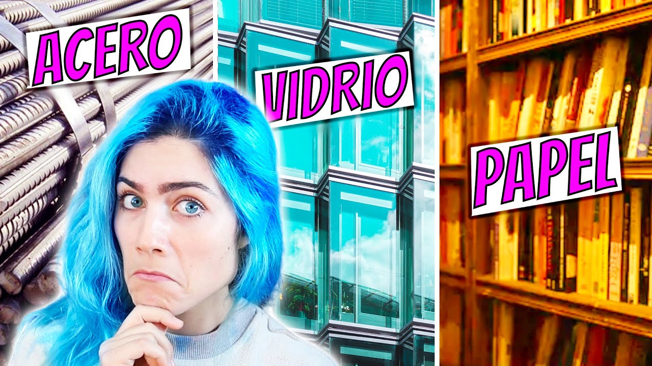 3 MATERIALES que cambiaron el mundo: Acero, Vidrio y Papel