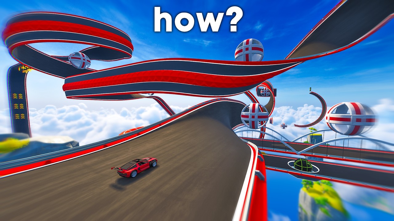 Players Built the CRAZIEST Tracks in My Racing Game