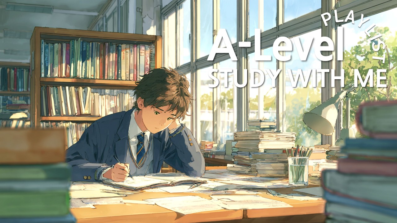 A Level Study Music: 1 Hour Memory Boost for Concentration 🧠 (Retention, No Lyrics, Study With Me)
