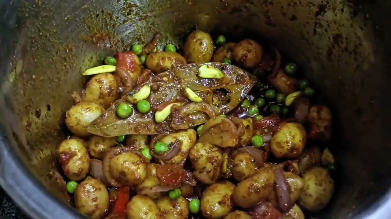 Na  pisna Na masala pakana ek anokhi sabji aalu matar ki@sunitamaakirasoi 