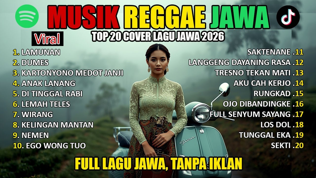 Full Album Lagu Jawa Cover Reggae | Top Lagu Spotify Indonesia 2026 🎧🔥 Kumpulan Musik Cover REGGAE