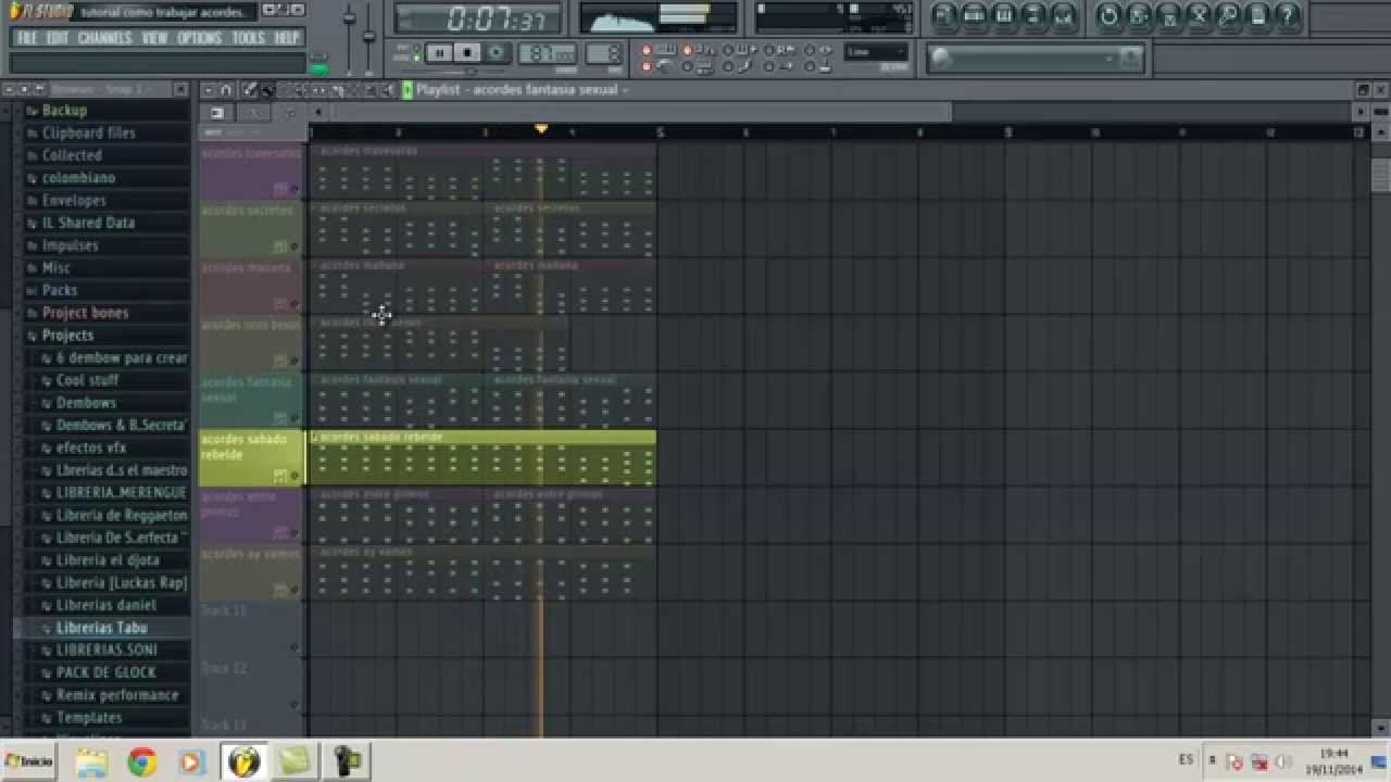Tutorial como crear acordes de reggaeton moderno 2014