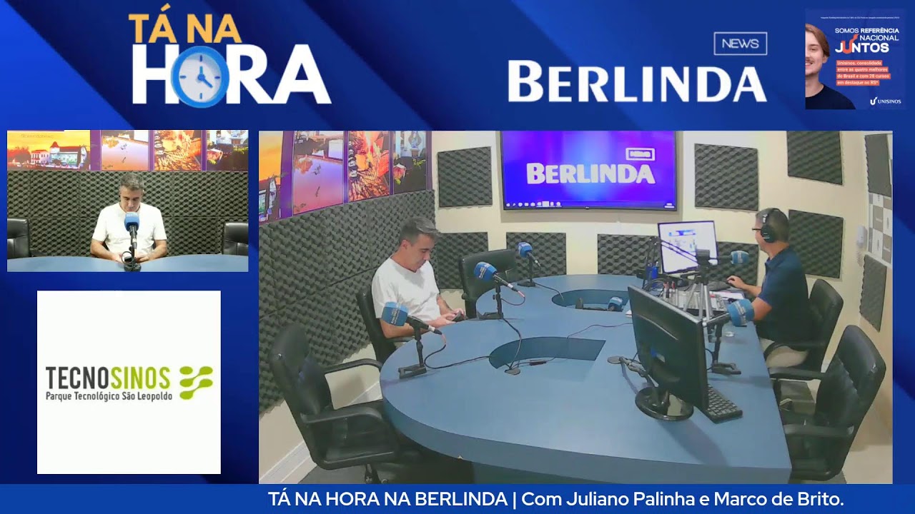 TÁ NA HORA NA BERLINDA - 24/2/2023