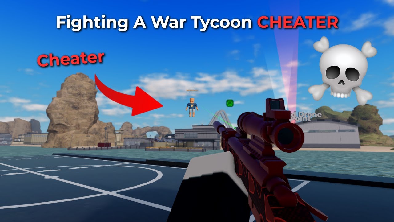 Fighting A Cheater In War Tycoon (I got cooked)