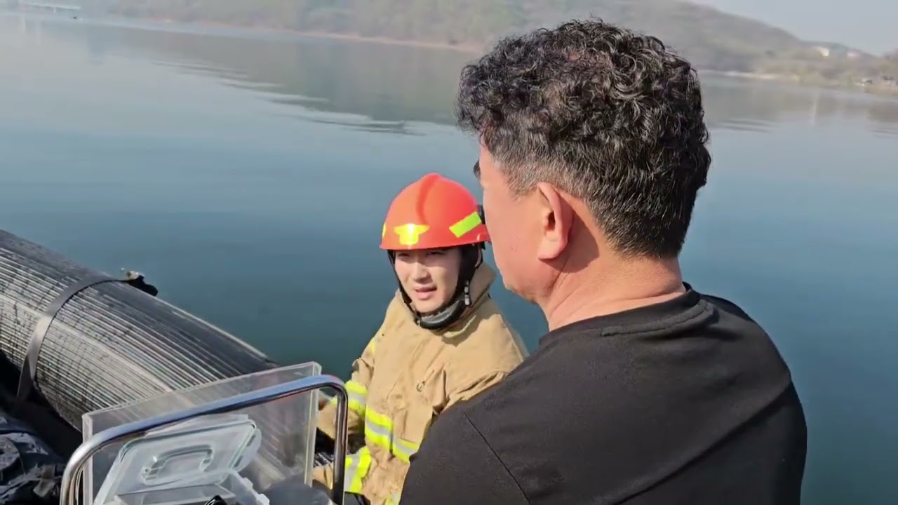 기흥저수지 익사체 인양