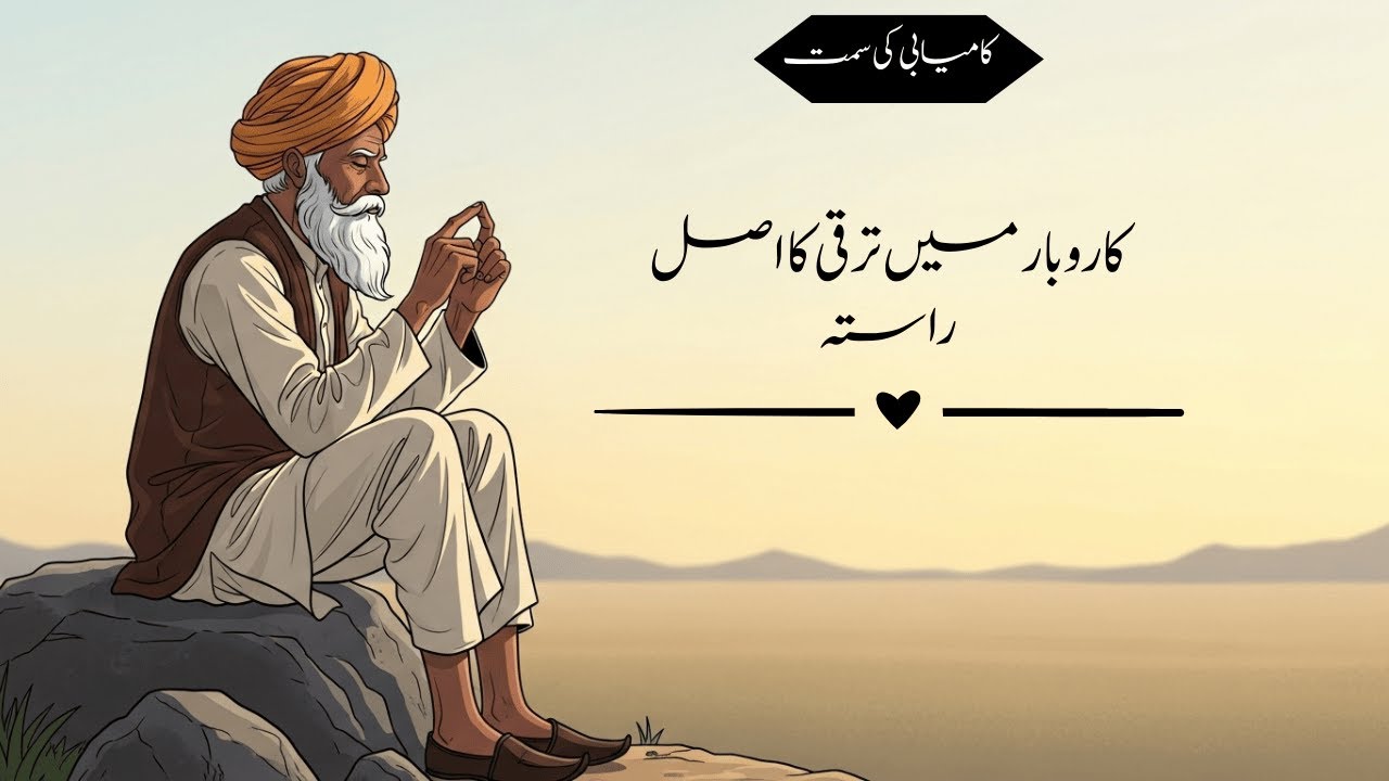 Karobar Mein Taraqqi Ka Asal Rasta