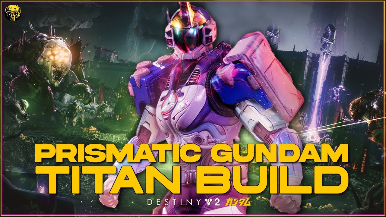 This Prismatic Titan Build brings GUNDAM to Destiny 2 during Festival of the Lost!