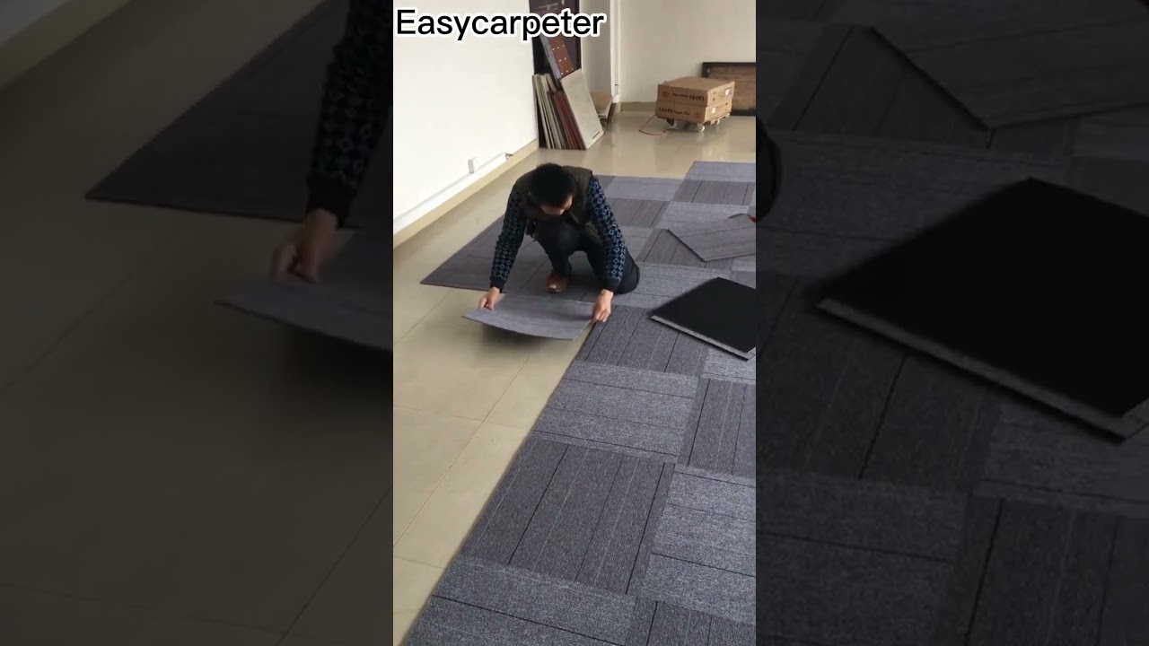 How To Install Carpet Tiles