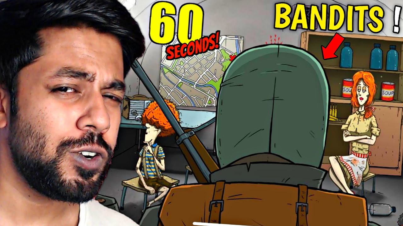 I QUIT THIS SURVIVAL GAME  ! | 60 seconds gameplay | tamil | MR IG #4