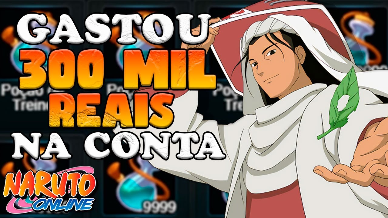 UMA DAS CONTAS MAIS FORTE DO NARUTO ONLINE BR!