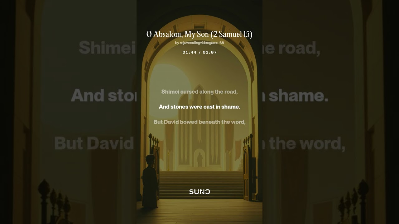 O Absalom, My Son (2 Samuel 15) / Choral Anthem / 가스펠로드