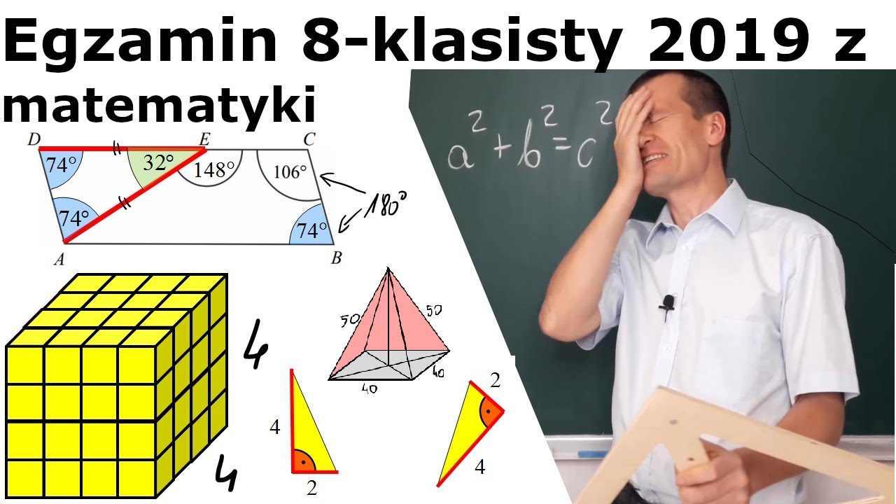 Egzamin ósmoklasisty 2019 z matematyki - dokładne tłumaczenie | MatFiz24.PL