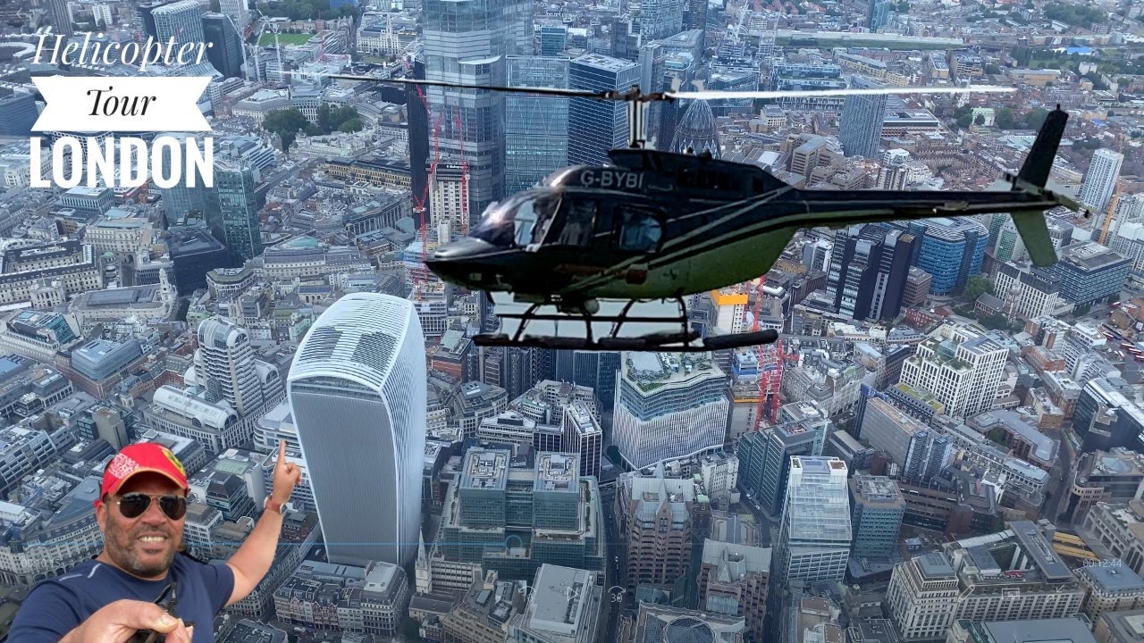 London Aerial view ! Helicopter Tour
