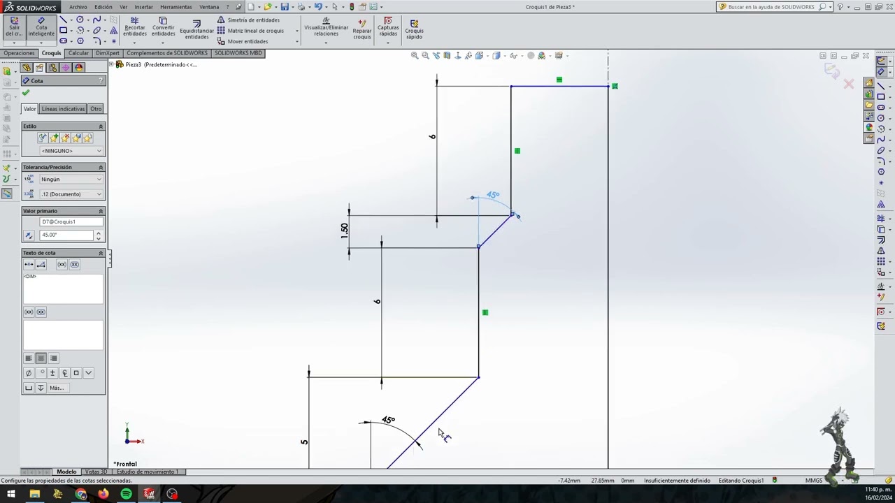 003 Solidworks Plumon Revolucion Saliente