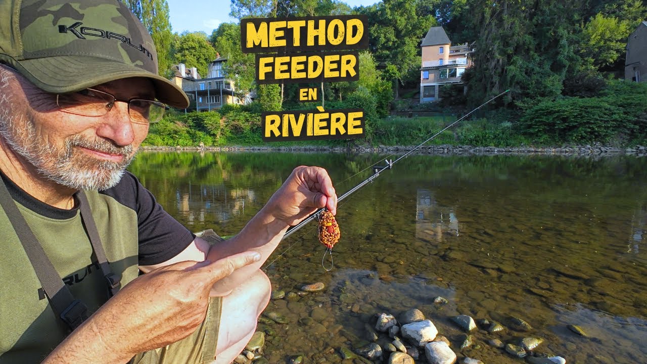 Le Method Feeder en Rivière, étonnamment efficace en été !