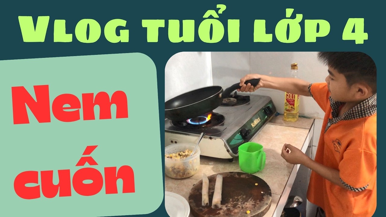 2026 Tập 2: Bé lớp 4 nấu nem cuốn Việt Nam | Tập làm đầu bếp nhí   #springroll #masterchef