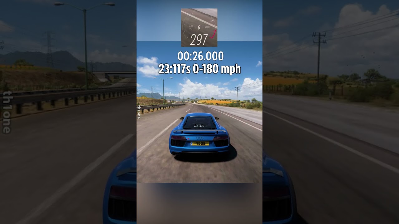 FH5 | Audi R8 V10 Plus 2016 vs. Doge Viper ACR 2016 Acceleration Stock