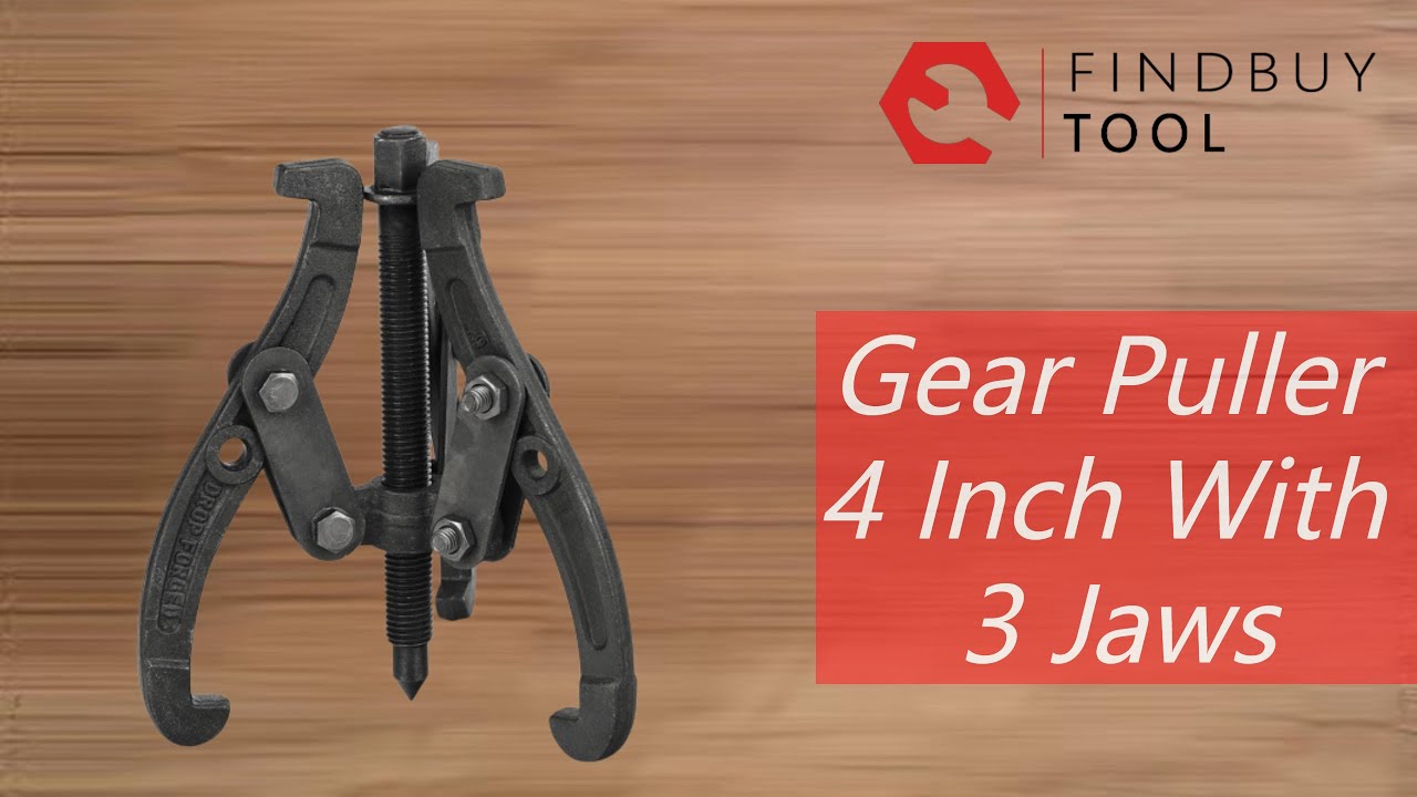 Gear Puller 4 Inch With 3 Jaws - Demonstration