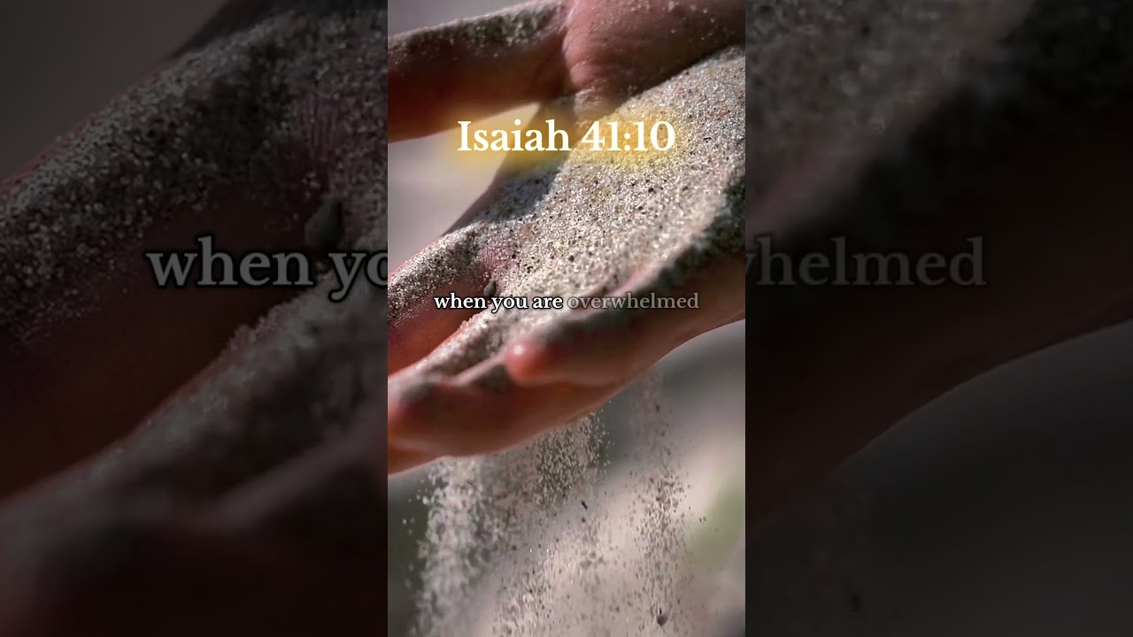 Fear Not, I Am With You 🙏 | Isaiah 41:10 Powerful Message of Strength, Hope & God&rsquo;s Protection