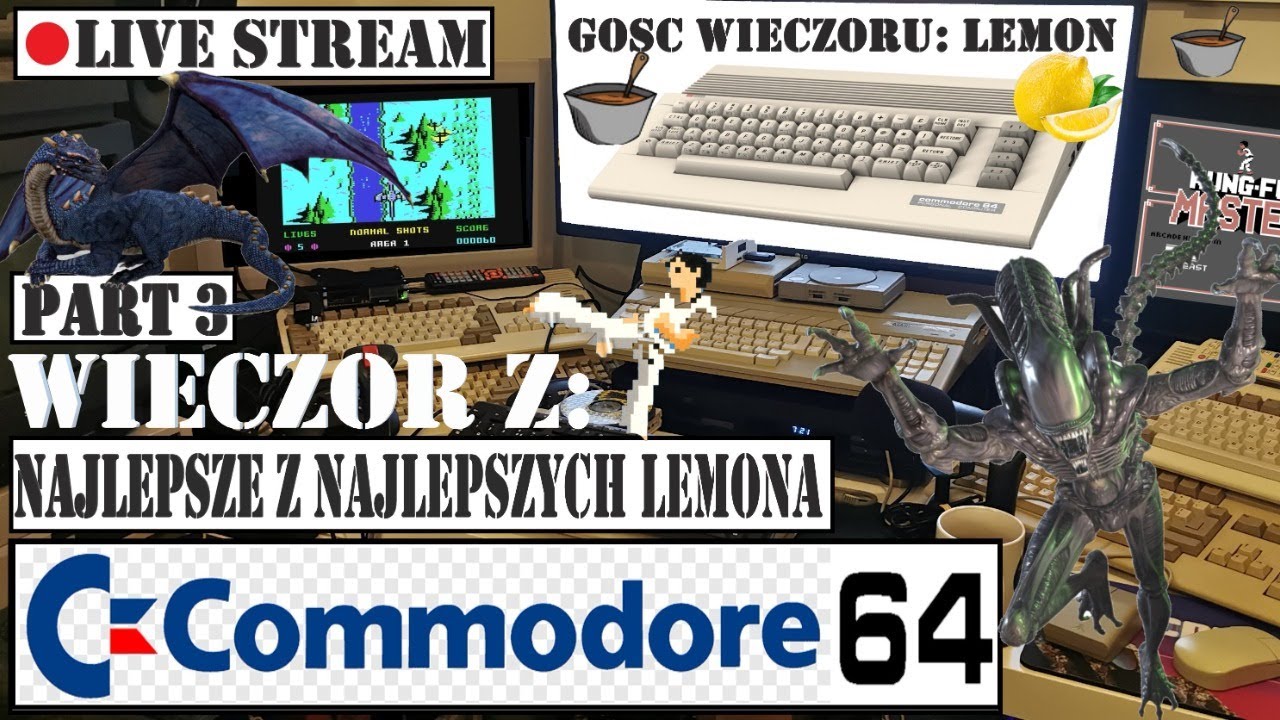 LIVE - Wieczor z C64 + RETRO GULASZ Part3