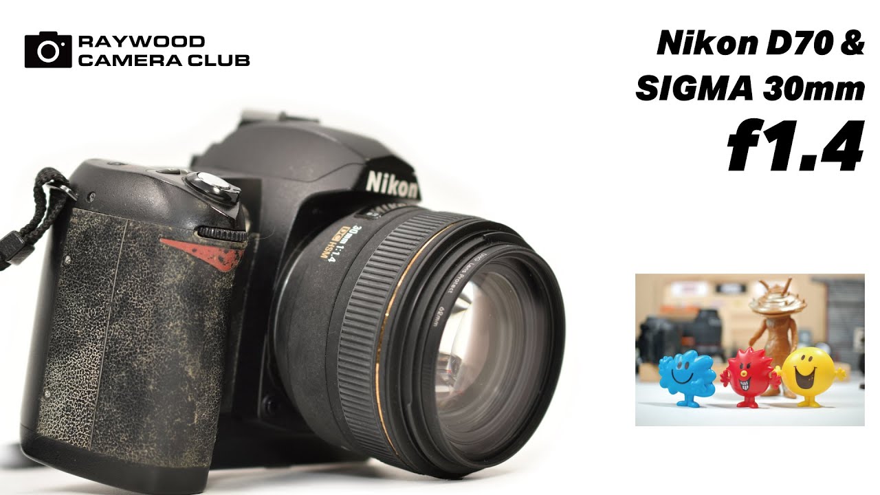 5500円 ジャンク Nikon D70とSIGMA 30mm F1.4 EX DC HSMレンズの動作確認と試し撮りの動画です【RAYWOODカメラ部】カメラ雑談、作業用、流し見用の動画