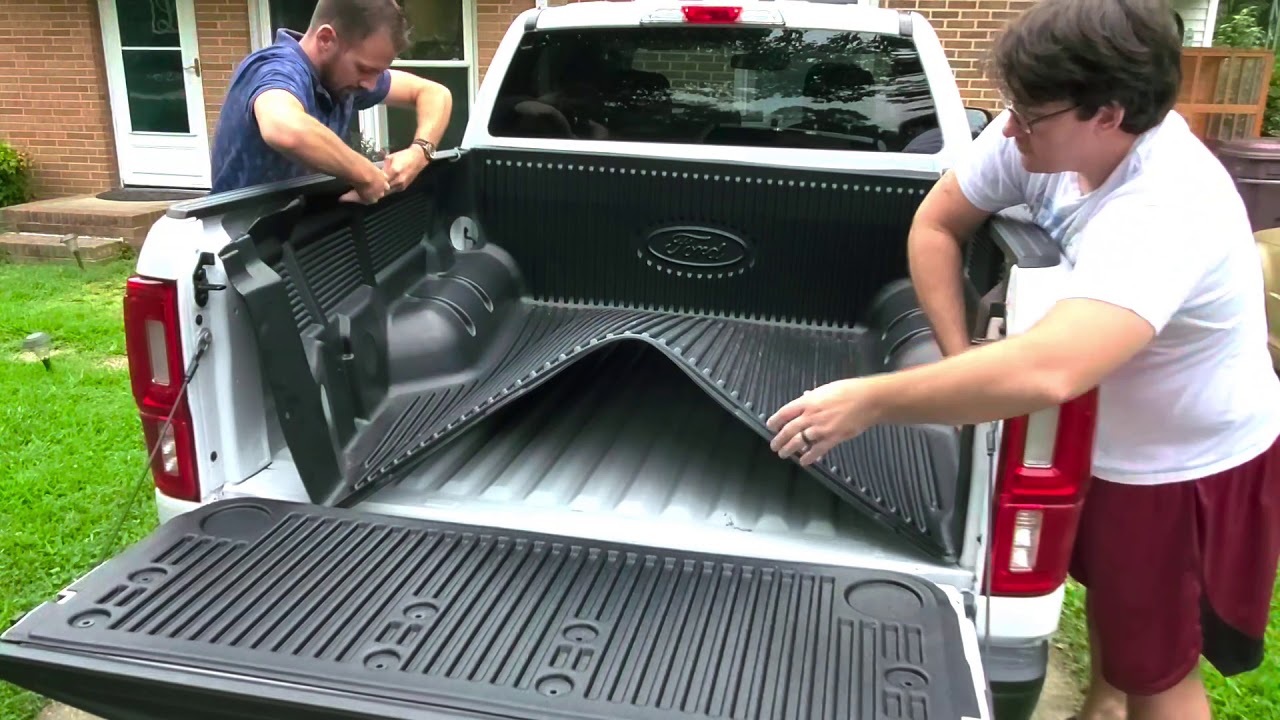 Установка оригинального чехла для багажника Ford Ranger 2019 года