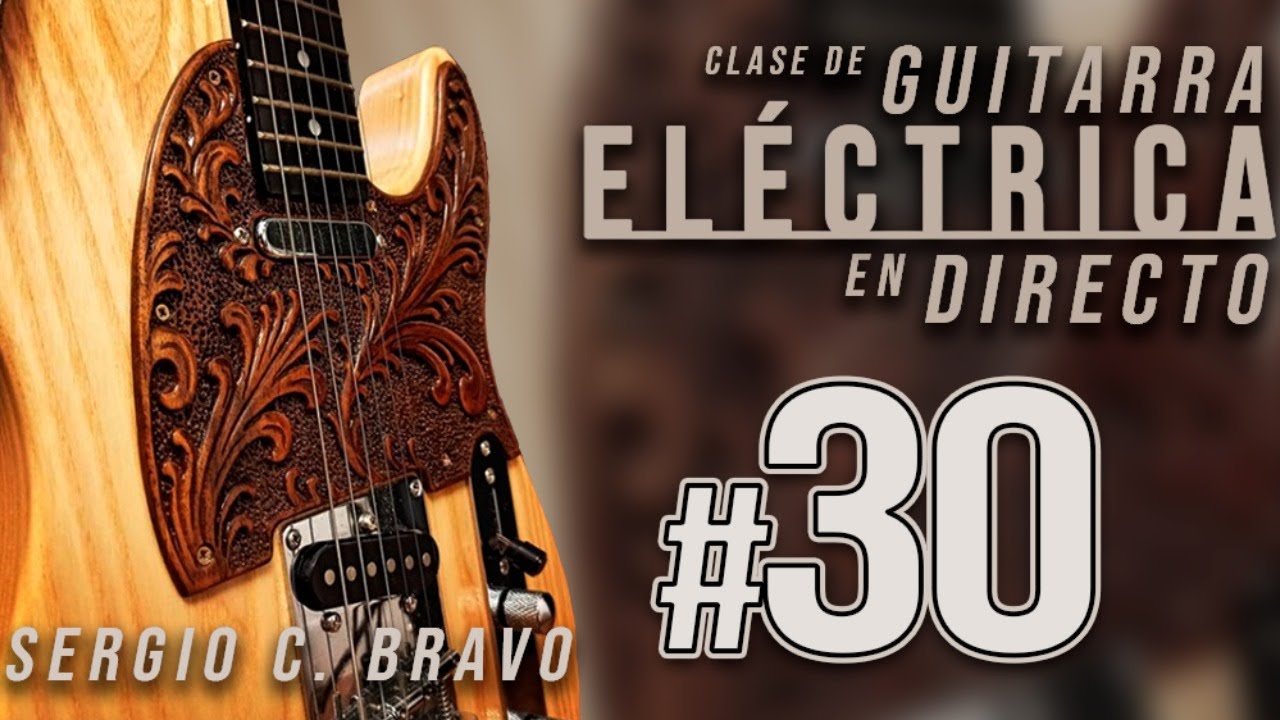 Guitarra Eléctrica En Directo #30 - Hybrid Picking y Fingerstyle. Vereda Puerta de Atrás pt 4
