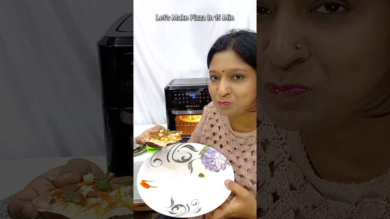 Elevate your food with the new Solara digital air fryer oven which makes your food oil free.
