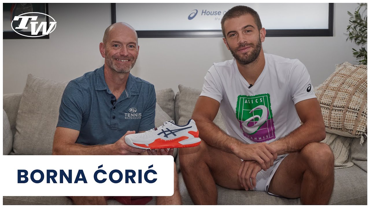 ASICS ATP Pro Borna Coric talks about why he loves the Gel Resolution 9 & working w/ the brand