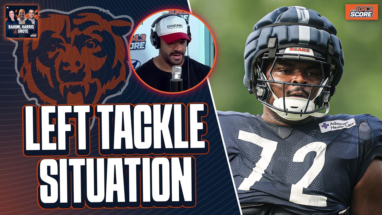 Clay Harbor breaks down Bears' left tackle competition, wants to see more from Rome Odunze